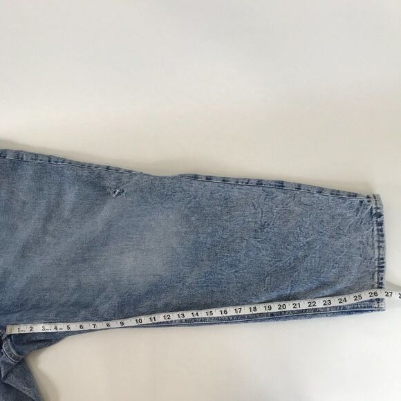 Old Navy Extra High Rise Sky-Hi Straight Jeans Women's Plus Size 24 Button-Fly - Picture 11 of 14